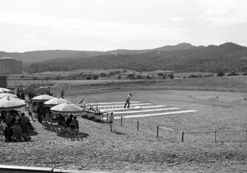 <p>Campionat de Catalunya de Tir al colomí, celebrat, entre l’11 i el 18 de juny de 1961.<br />
Fotografia: Joan Biarnés – Procedència: Arxiu Municipal de Terrassa (AMAT) – Reg: 105_047</p>
