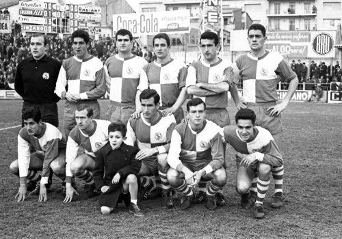 <p>Equip del CE Sabadell. Partit CE Sabadell – RCD Mallorca, 1965-66.<br />
Fotografia: Joan Biarnés – Procedència: Arxiu Municipal de Terrassa (AMAT) – Reg: 329_004</p>
