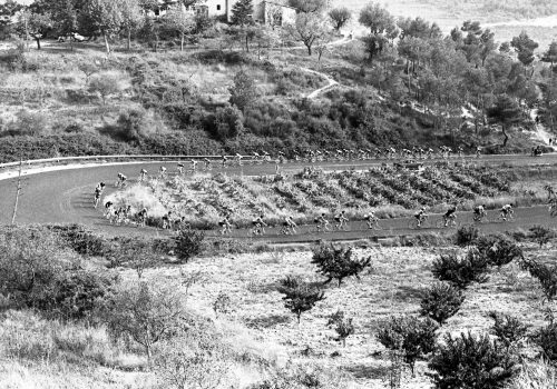 <p>XLVI Volta ciclista a Catalunya. Etapa Barcelona-Cambrils, 11 de setembre de 1966<br />
Fotografia: Joan Biarnés – Procedència: Arxiu Municipal de Terrassa (AMAT) – Reg: 395_002</p>
