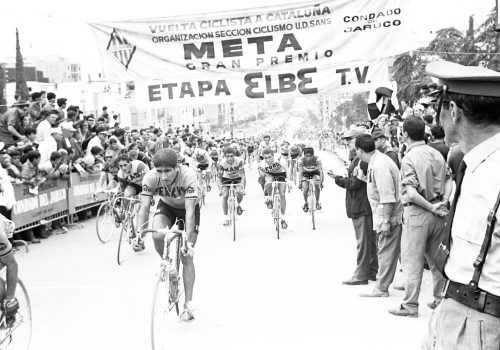 <p>XLVI Volta ciclista a Catalunya. Etapa Sant Carles -Tarragona, 12 de setembre de 1966<br />
Fotografia: Joan Biarnés – Procedència: Arxiu Municipal de Terrassa (AMAT) – Reg: 397_016</p>
