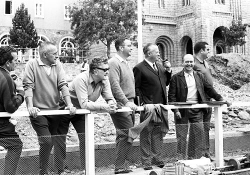 <p>Concentració olímpics a Núria i curs de preparadors, 15 al 18 d’agost de 1968.<br />
Fotografia: Joan Biarnés – Procedència: Arxiu Municipal de Terrassa (AMAT) – Reg: 470_020</p>
