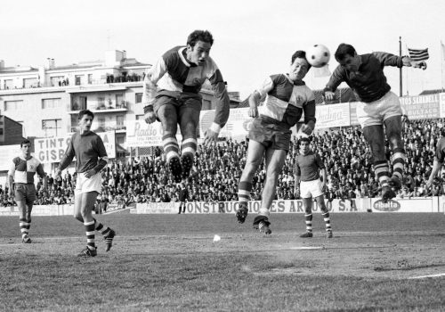 <p>Partit de futbol CE Sabadell – ?.<br />
Fotografia: Joan Biarnés – Procedència: Arxiu Municipal de Terrassa (AMAT) – Reg: 552_037</p>
