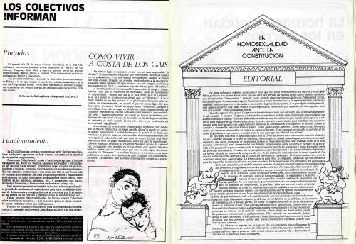 <p>Presentació i editorial del primer número de <em>La Pluma</em>, revista editada per la CCAG el maig del 1978.</p>
